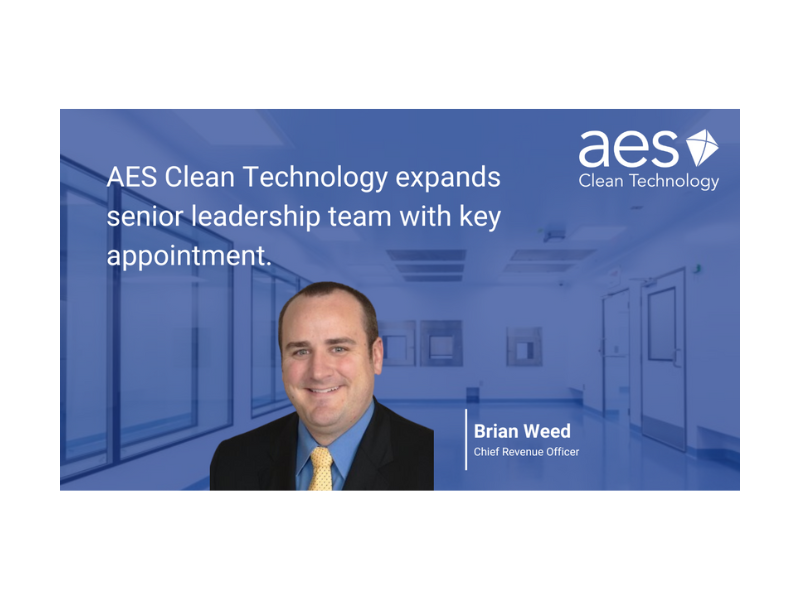 AES Clean Technology voegt een belangrijke benoeming toe aan het senior leiderschapsteam voor uitbreiding