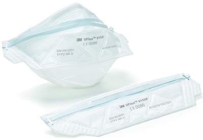 3M VFlex respirator is flexible and comfortable