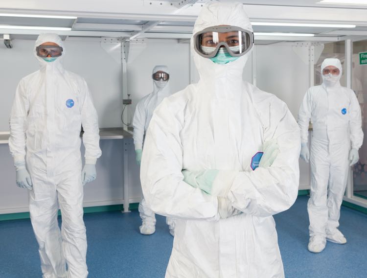 A break down of UK guidance on returning to work in laboratories
