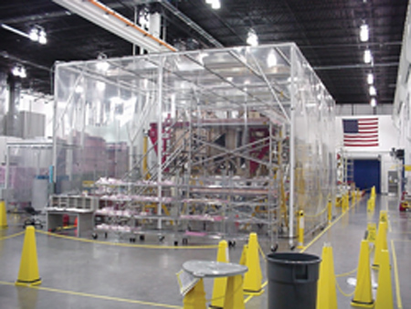 A fan of the cleanroom