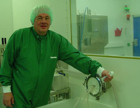 A gland seal solution for cleanrooms