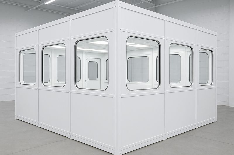 A look at self-supporting systems for cleanrooms in existing buildings