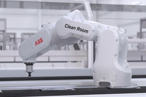 ABB introduces cleanroom version of IRB 1100 robot