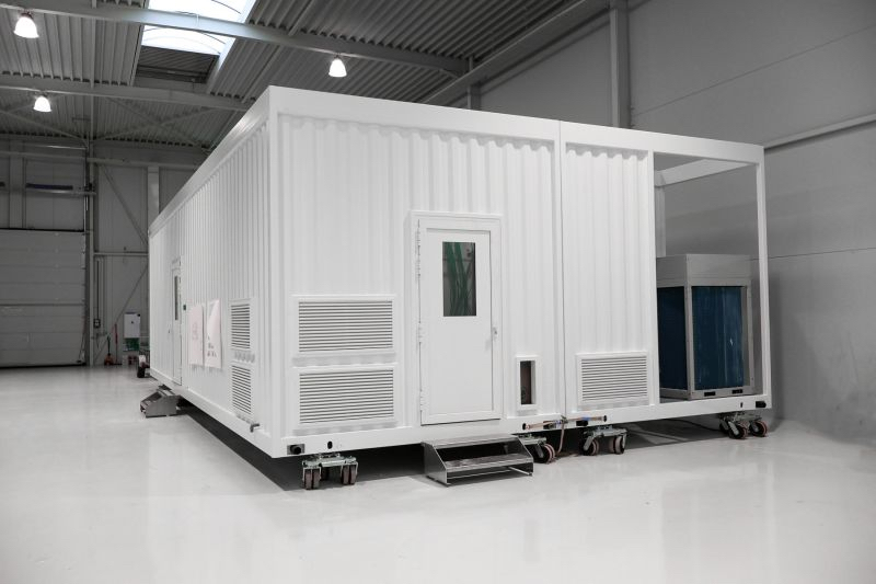 ABN uses SterCube VELOX outdoor unit for Grade D nuclear cleanroom