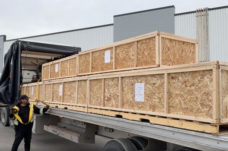 A Cleanroom Hub ships critical cleanroom components ahead of Canadian tariff changes