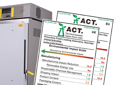 ACT gives Priorclave green credentials