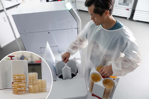 Advancing pharmaceutical quality control with automated environmental monitoring plate reading
