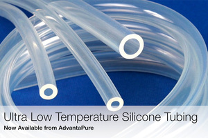 AdvantaPure introduces Ultra Low Temperature Silicone Tubing