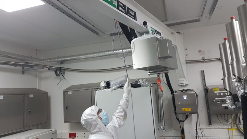 Aerospace company chooses Hoist UK