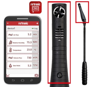 AFP1: Multi-parameter measuring instrument for HVAC applications