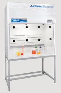 AirClean Systems offers Patriot ductless fume hoods