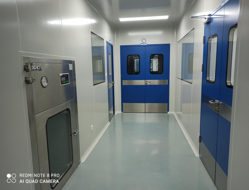 Airkey case study in GMP-certified softgel manufacturing cleanroom
