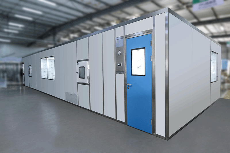 Airkey test runs FastIns Modular Cleanroom for medical devices