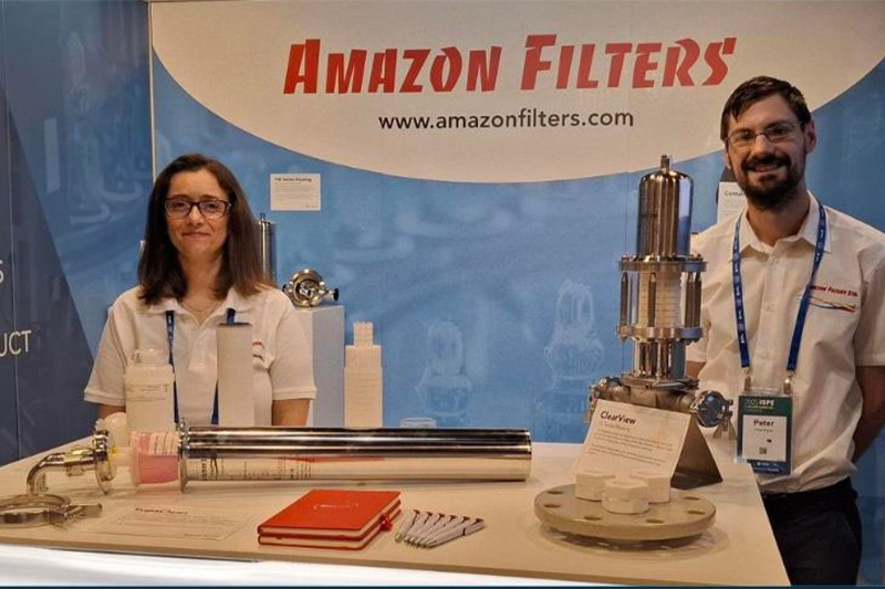 Amazon Filters strengthens pharmaceuticals sector reach with presence at ISPE