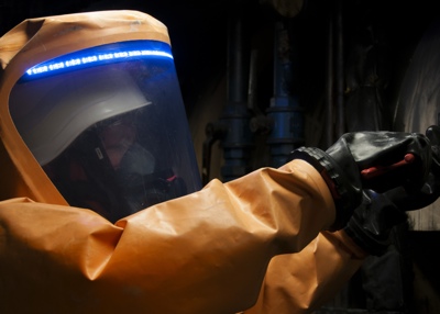 Ansell adds hands-free lighting system to Level A protective suits