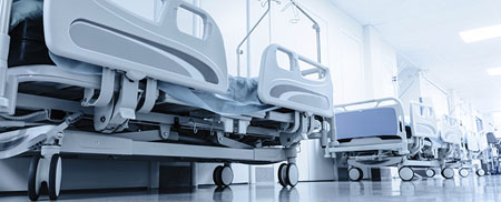 Antibacterial acrylic for hospital beds