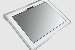 Apple iPad and Microsoft Surface in stainless steel housing for cleanrooms 