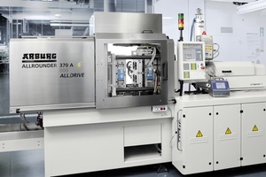 Arburg presents injection moulding machine for plastic syringe production