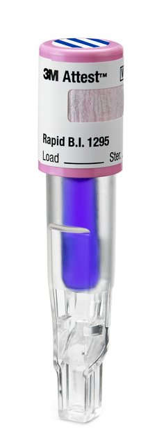 Designed for use with 3M Attest Rapid Readout the Biological Indicator provides results in just 24 minutes