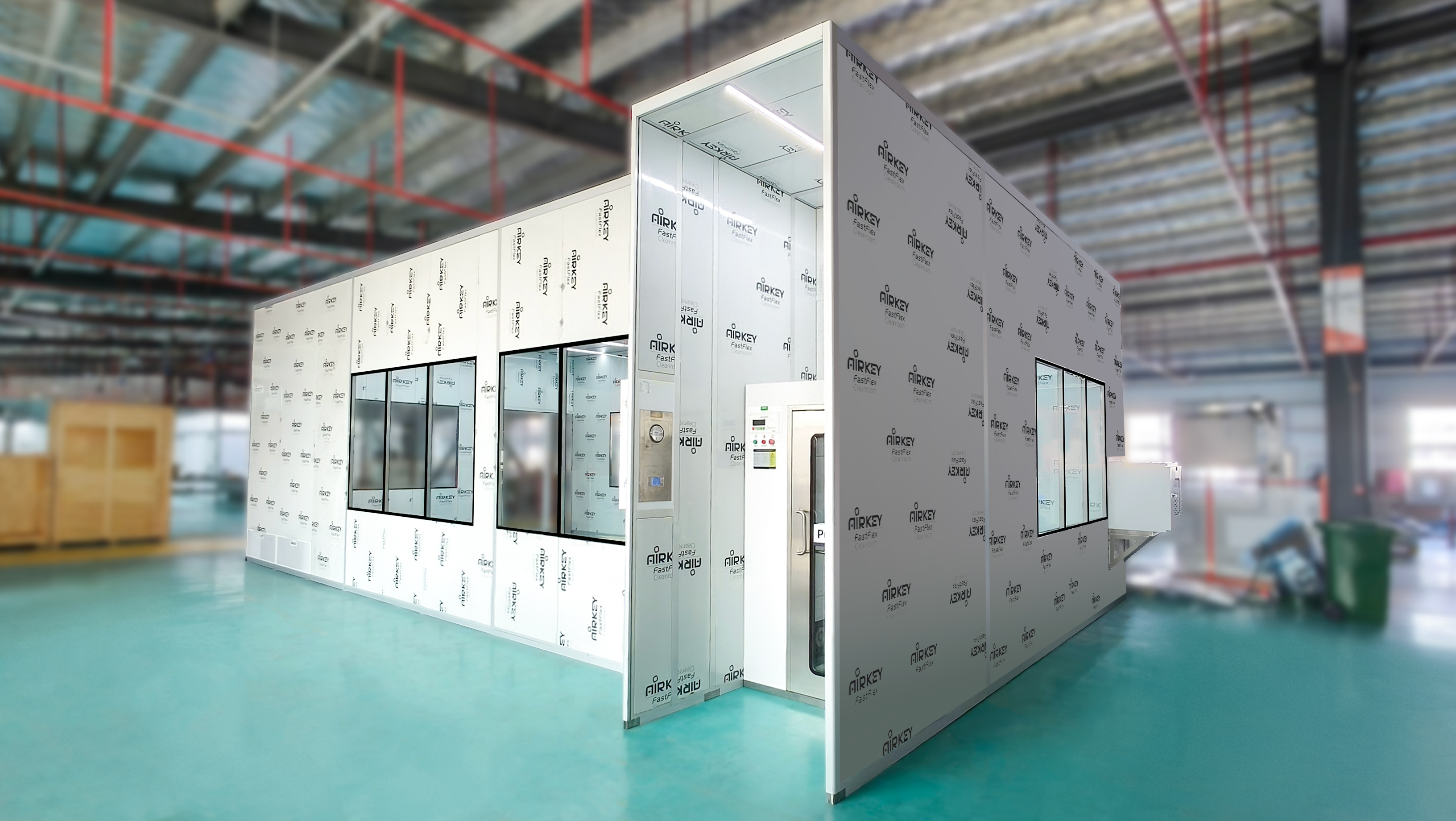 A bespoke ISO 8 cleanroom for injection moulding in New Zealand
