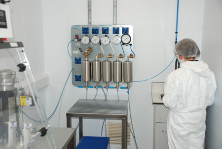 Helapet tests its custom filters here to exacting industry standards