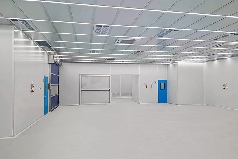 Airkey builds cleanroom for precision wafer processing machinery in 1 month