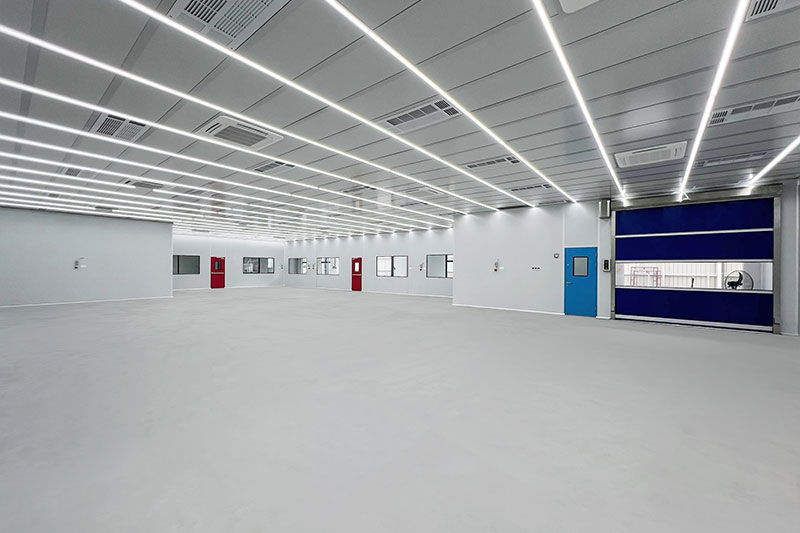 Airkey builds cleanroom for precision wafer processing machinery in 1 month