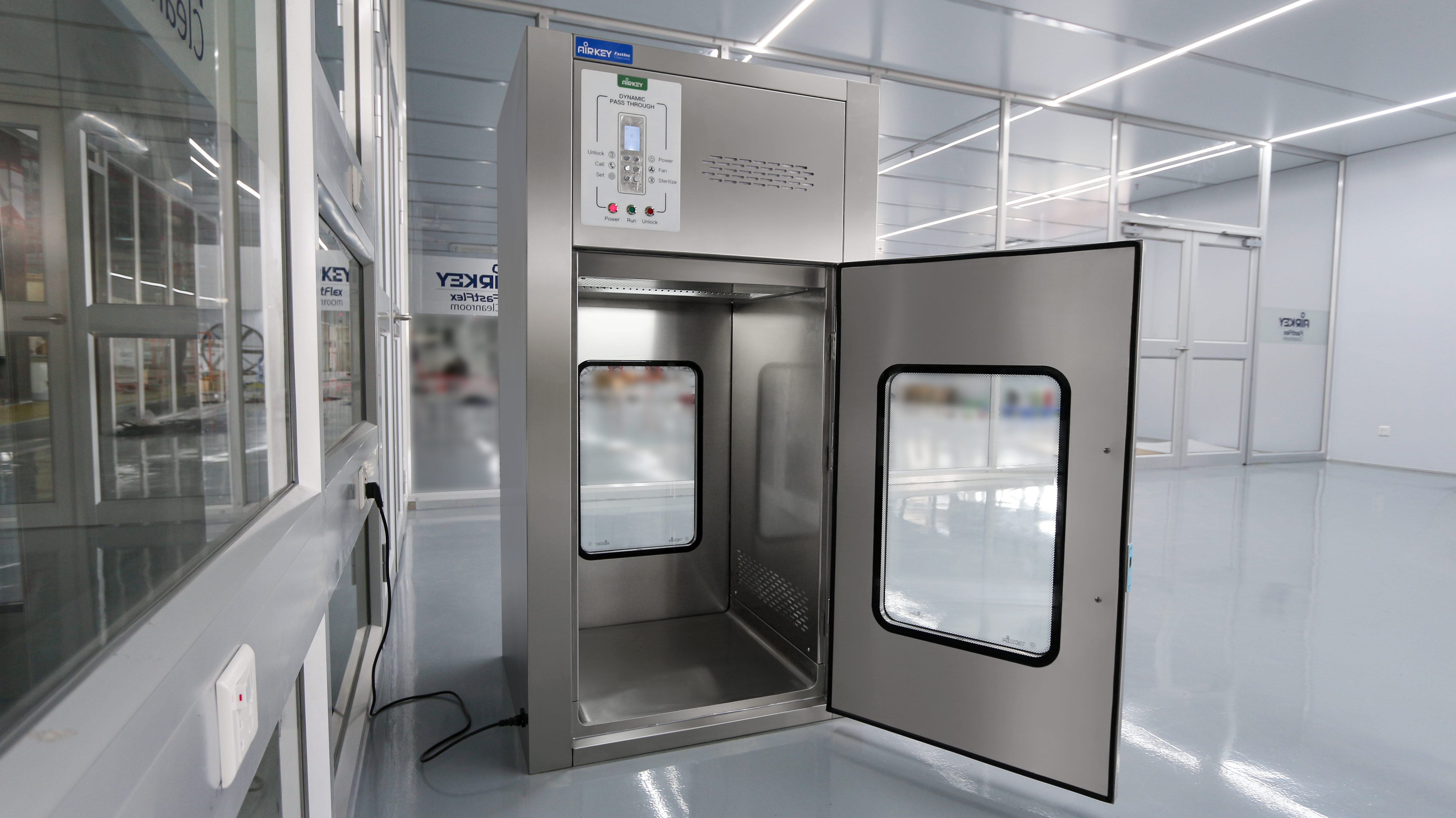 Airkey delivers over 70 specialised pass boxes for global cleanroom projects