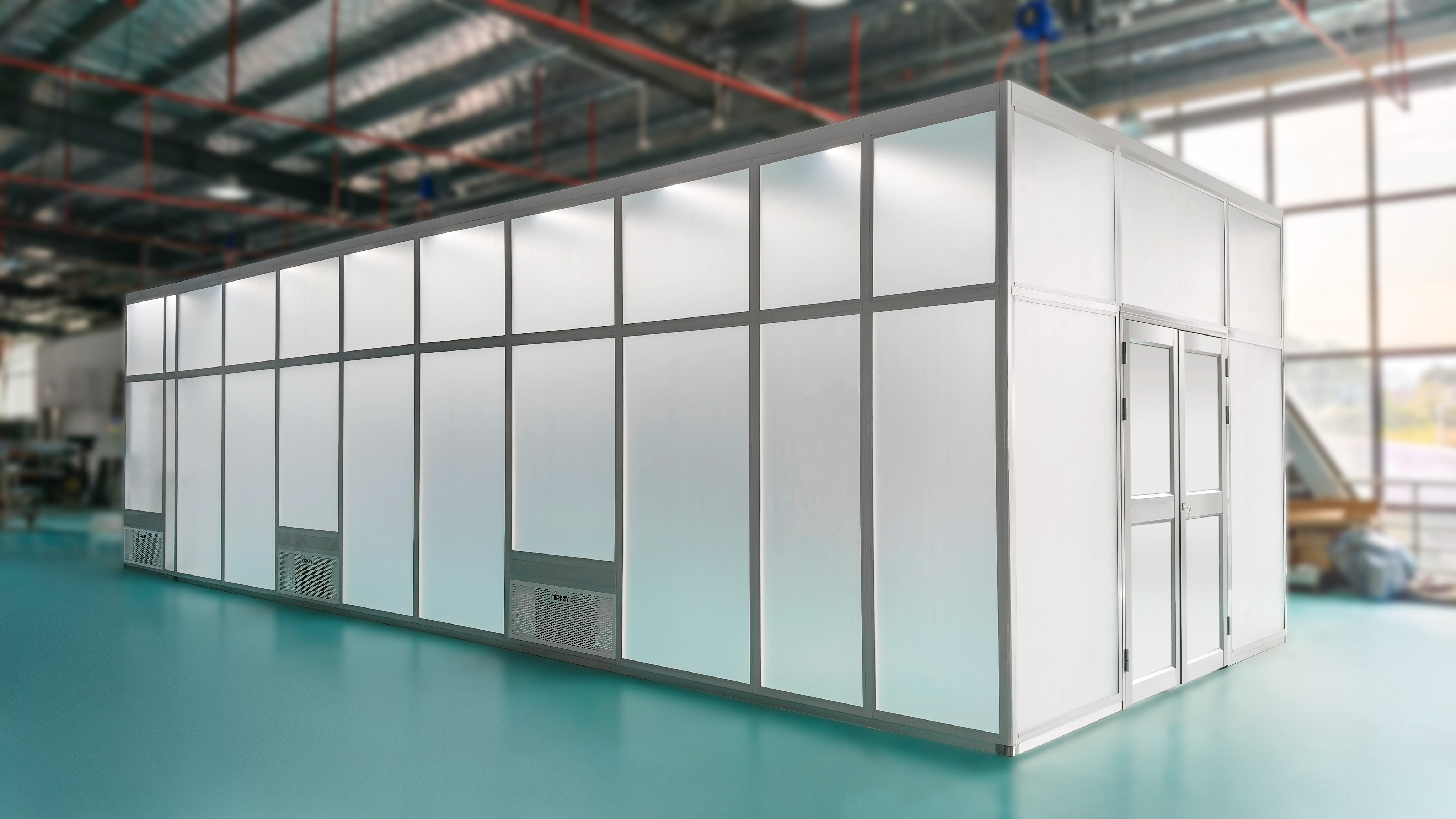 Airkey launches ISO 8 modular cleanroom for German client