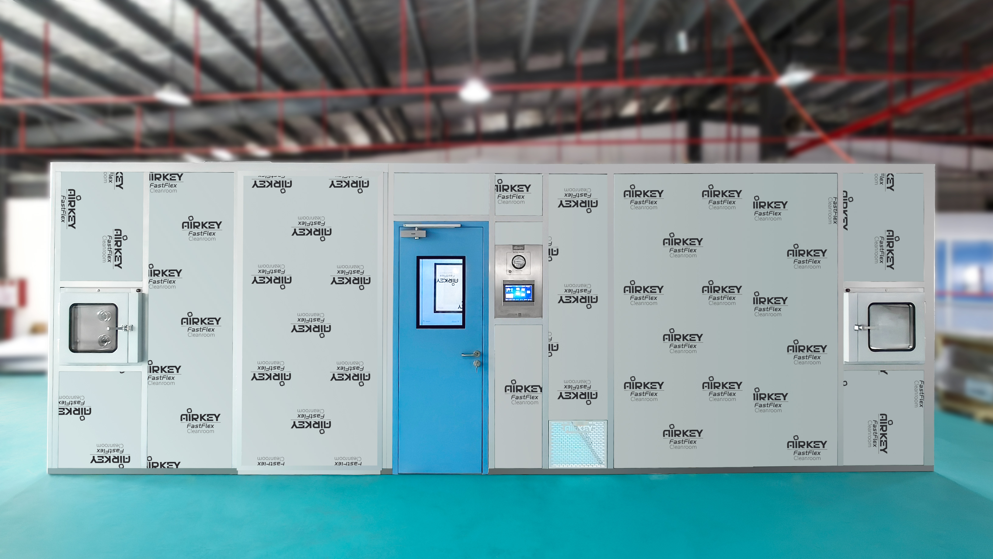 Airkey pre-tested USP 797 & 800 modular cleanroom solution