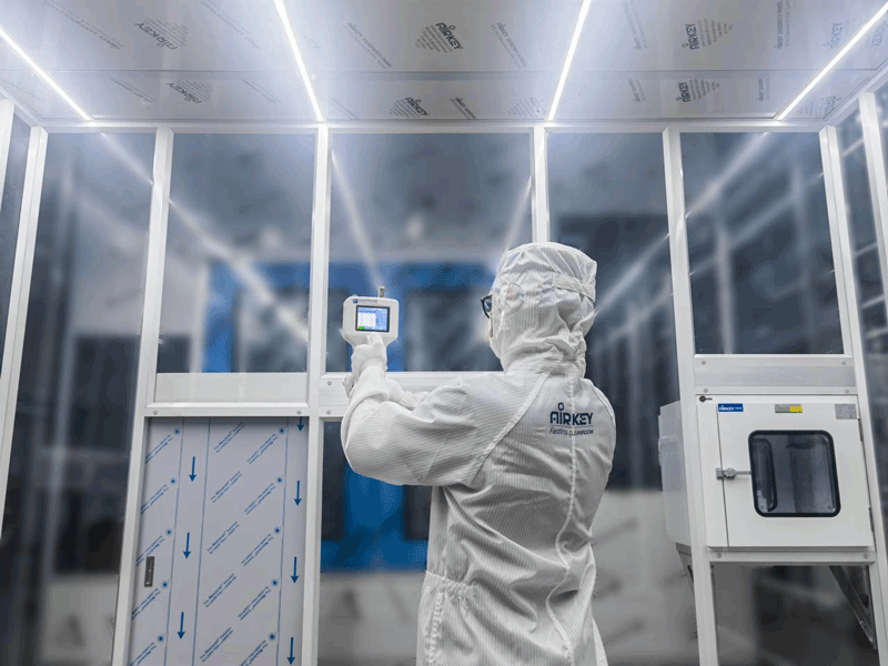 Airkey way of making cleanroom: You name it, we make it