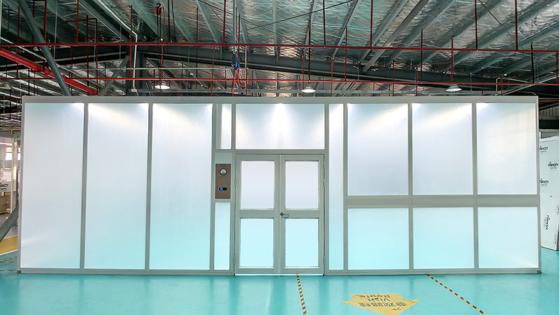 Airkey wins trust of UK customer: ISO 8 Modular Cleanroom delivered for medical device manufacturing