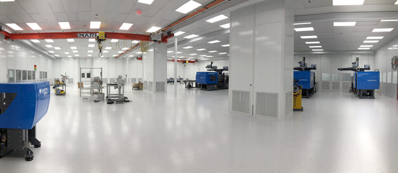 Angstrom Technology plastic injection cleanroom
