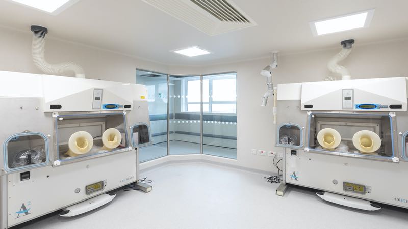BES completes Phase 1 of hospital aseptic suite project