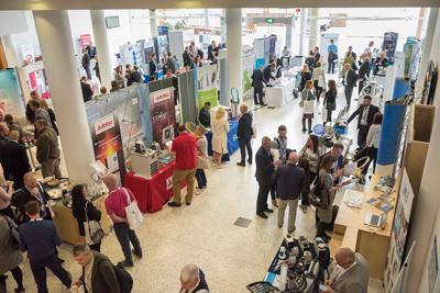 The two-day event included an exhibition of lab suppliers, facility designers and construction firms