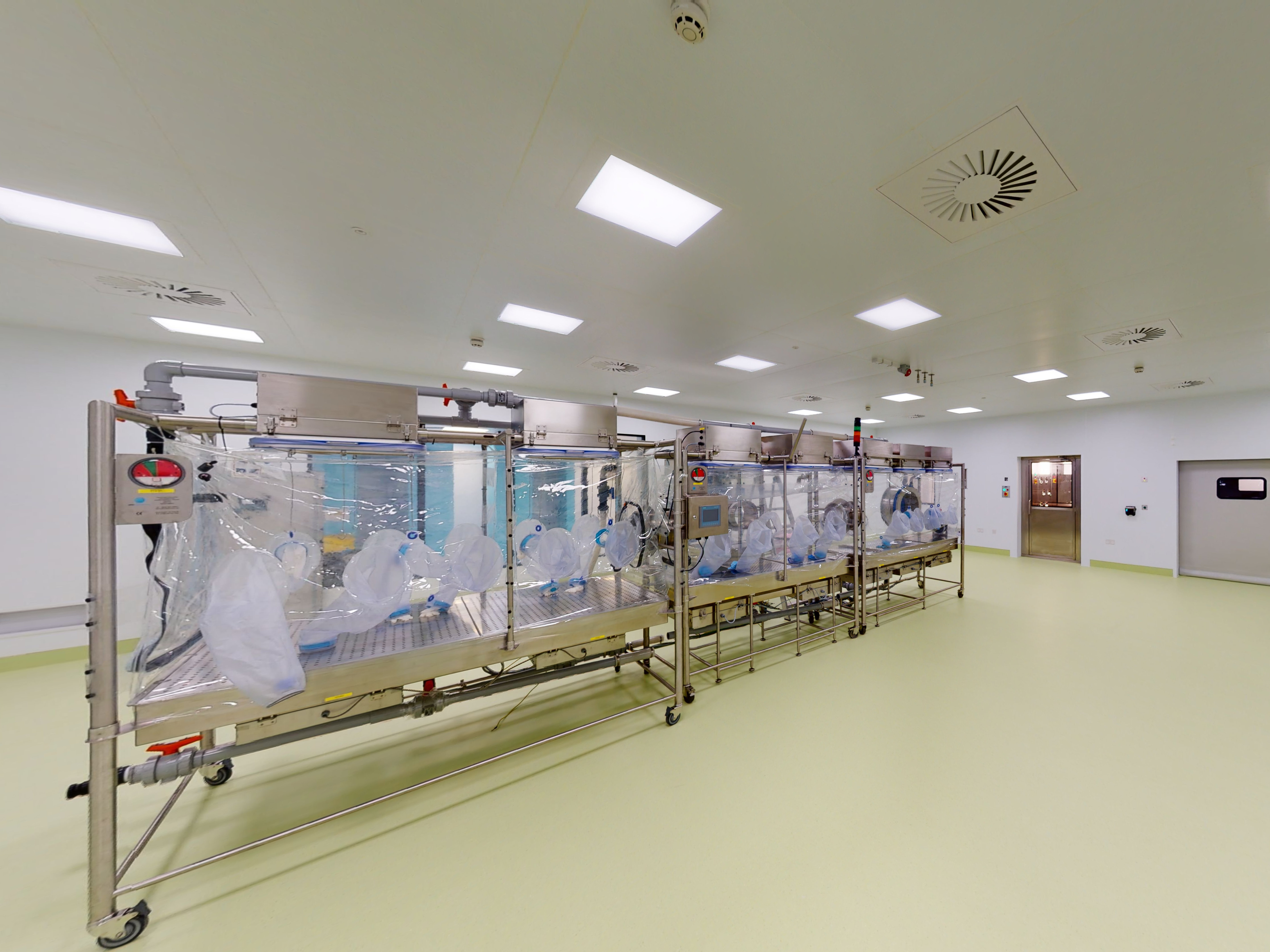 Case study: Using dynamic air control in a cleanroom