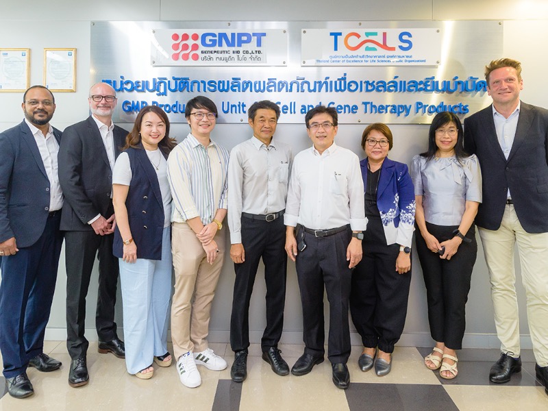 Cytiva helps Genepeutic Bio install first GMP-certified cell therapy facility in Thailand