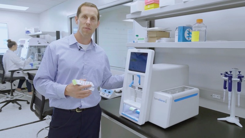 CEO Jack Regan: Automating the PCR processes, so they are completable by an instrument, is what the team has developed at LexaGene