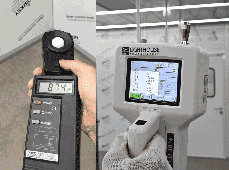 E-liquid FastIns Modular Cleanroom Well accepted by field inspection