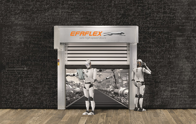 EFAFLEX high speed doors to reduce the risk of workplace incidents and optimise workflow
