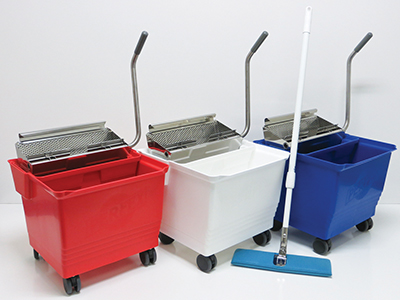 Effectively remove cleanroom contamination with TruCLEAN mopping systems