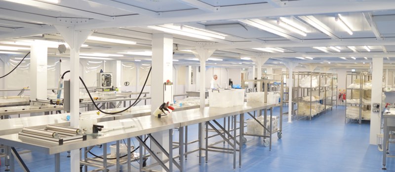 The new Parker Bioscience facility delivered by Connect 2 Cleanrooms