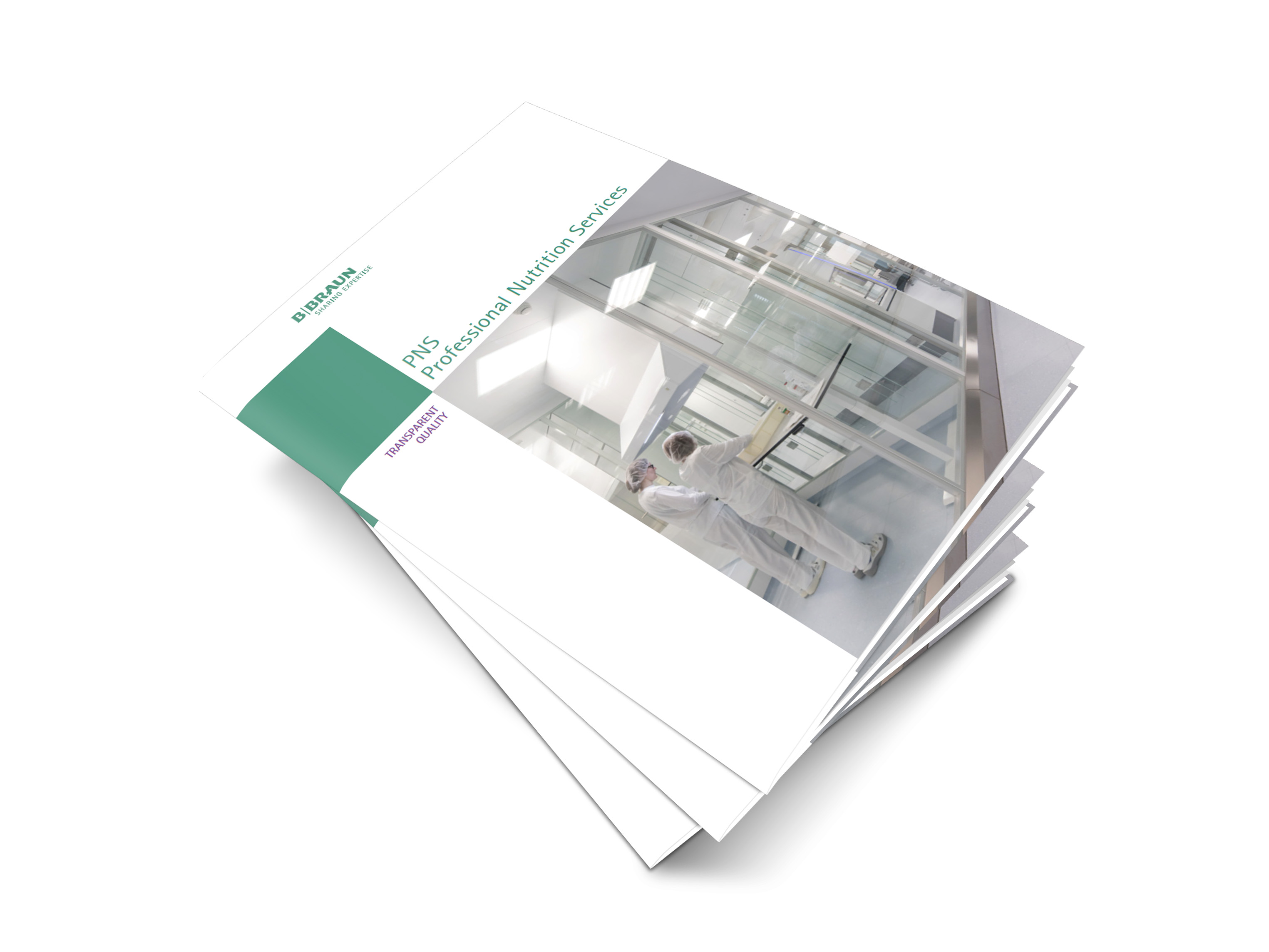 The B. Braun Professional Nutrition Services GmbH (PNS) brochure 