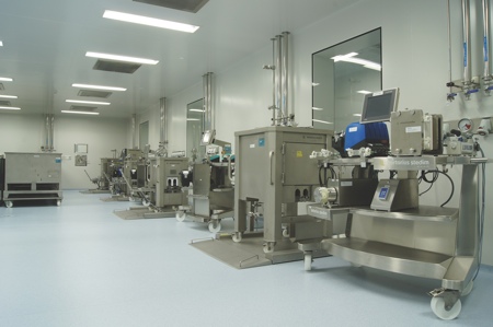 The purification system at the new WuXi AppTec plant in China