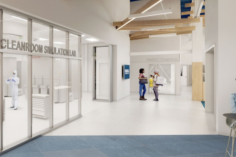 New York governor plans for m Micron Cleanroom Simulation Lab at community college