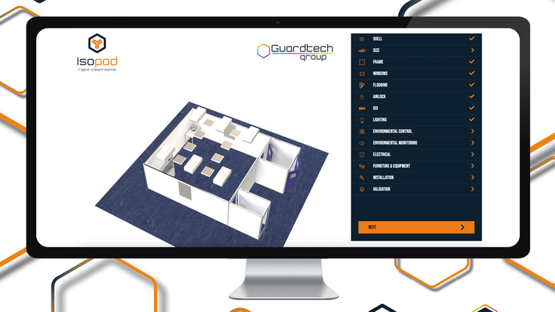 Guardtech unveils new online cleanroom configuration tool