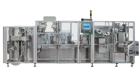 The MB460 blister packaging line for solids