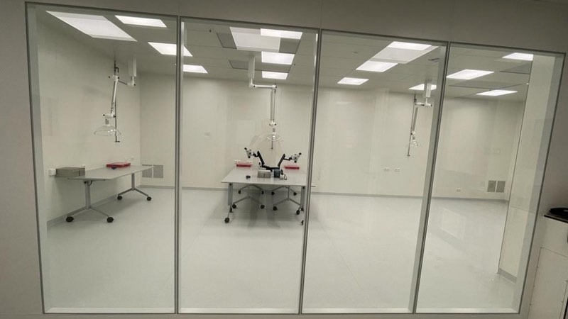 Interflow finishes ISO 7 cleanroom for heart surgery components