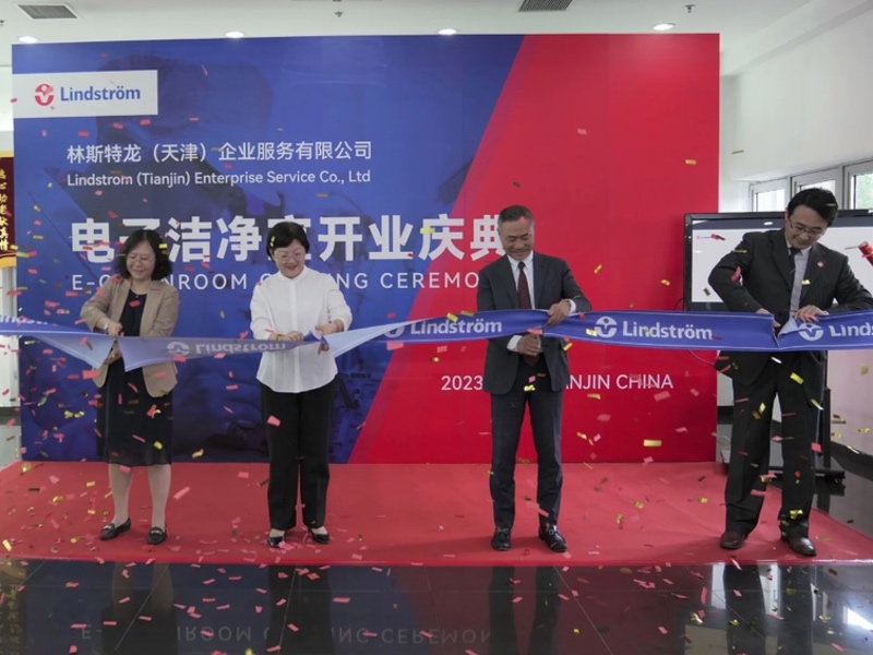 Lindstrom opens its first cleanroom laundry for electronics industry in Tianjin