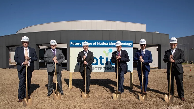 Matica breaks ground on GMP virus product production facility